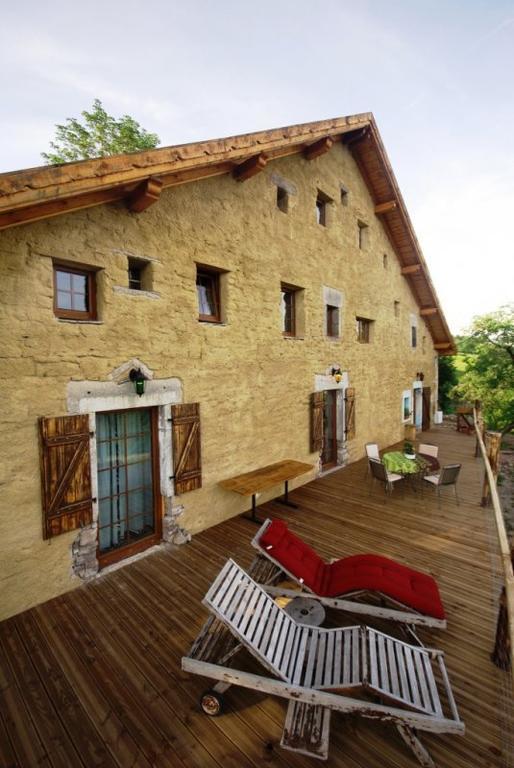 Les Grandes Fontaines Bed & Breakfast La Longine ภายนอก รูปภาพ